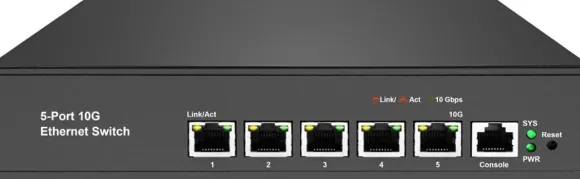 Switch Abart Pro 5x 10GbE RJ45 L3 Zarządzalny ABP-SW10GM05