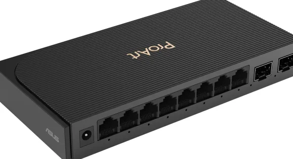 Switch Asus ProArt Switch PQG-U1080 Nie zarządzany 2.5G Ethernet 100/1000/2500 Czarny 90IG0AF0-MO9B00