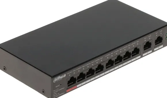 Switch Dahua Technology SWITCH POE CS4010-8GT-110-V1 8-portowy
