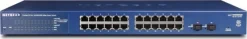 Switch NETGEAR GS724T, 24 Port Gigabit Smart Switch, 2x combo copper/ SFP Ports, Insight Remote/Cloud management.