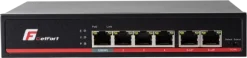SWITCH POE GETFORT 4+2 Gigabit Ethernet 65W  - Raty 0% - 38 sklepów w całej Polsce