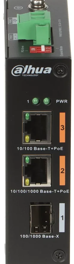 Switch PoE PFS3103-1GT1ET-60-V2 2-portowy SFP DAHUA