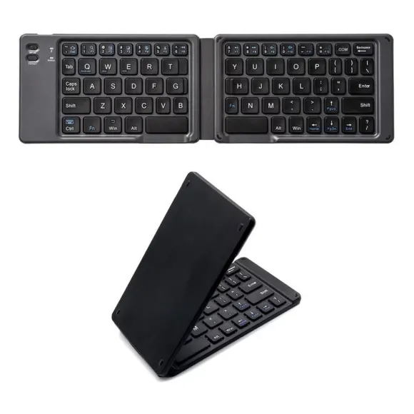 Techly Klawiatura bezprzewodowa BT składana 364156 czarna