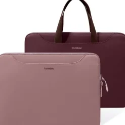 Torba Tomtoc tomtoc Light-A21 Dual-color Slim Laptop Handbag, 13,5 Inch - Raspberry