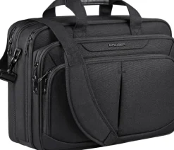 Torba KROSER KROSER Biznesowa torba na laptopa 17,3" rozszerzana pojemna teczka na ramię