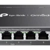 TP-Link Omada ES206GP łącza sieciowe Zarządzany Gigabit Ethernet (10/100/1000) Obsługa PoE Czarny