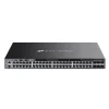 TP-Link Omada SG6654XHP Zarządzany L3 Gigabit Ethernet (10/100/1000) Obsługa PoE 1U Czarny