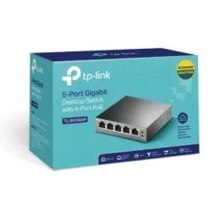 TP-Link TP-LINK TL-sg1005p 5-Port Gigabit Desktop Switch z 4-Port PoE TL-SG1005P