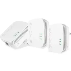 Transmiter sieciowy Strong 600 DUO MINI, 2 jednotky (POWERL600DUOMINI) Biały