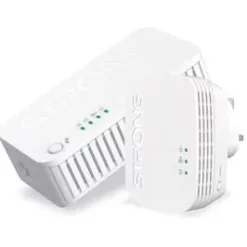 Transmiter sieciowy Strong Wi-Fi 1000 DUO MINI, 2 jednotky (POWERLWF1000DUOMINI) Biały