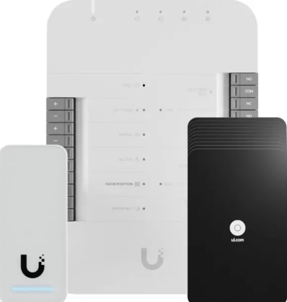 Ubiquiti G2 Starter Kit system ochrony dostępu Czarny, Srebrny