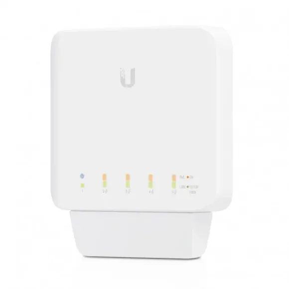 Ubiquiti USW-Flex 5 x Gigabit UniFi switch 1x PoE In 4x PoE+/48V PoE out 46W