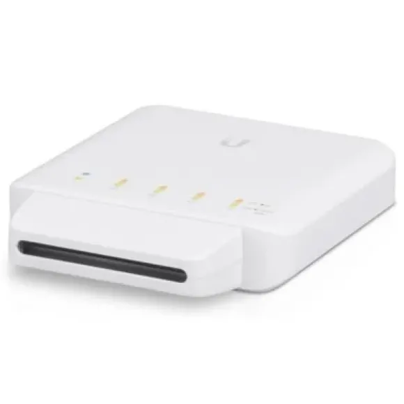 Ubiquiti USW-Flex 5 x Gigabit UniFi switch 1x PoE In 4x PoE+/48V PoE out 46W