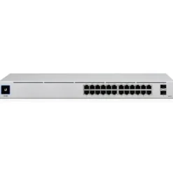 Ubiquiti USW-24-POE | Switch | UniFi, 24x RJ45 1000Mb/s, 16x PoE+, 2x SFP USW-24-POE-EU