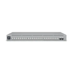 Ubiquiti Networks Ubiquiti Switch UniFi 16xRJ45 GBit/8xRJ45 2.5G/2xSFP+ Managed Max 19'' Rack-Mountable, 1,3'' Touchscreen