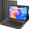 Uniwersalne Etui Na Tablet + Klawiatura Thiny Zestaw Slim Bluetooth 9" 10"