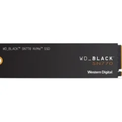 WD Black SN770 M.2 PCIe 4.0 NVMe SSD - 1TB WDS100T3X0E
