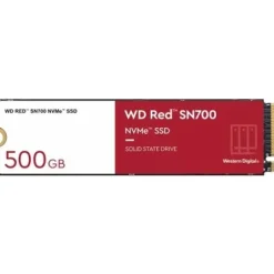 WD Red SN700 500 GB M.2 2280 PCI-E x4 Gen3 NVMe WDS500G1R0C WDS500G1R0C