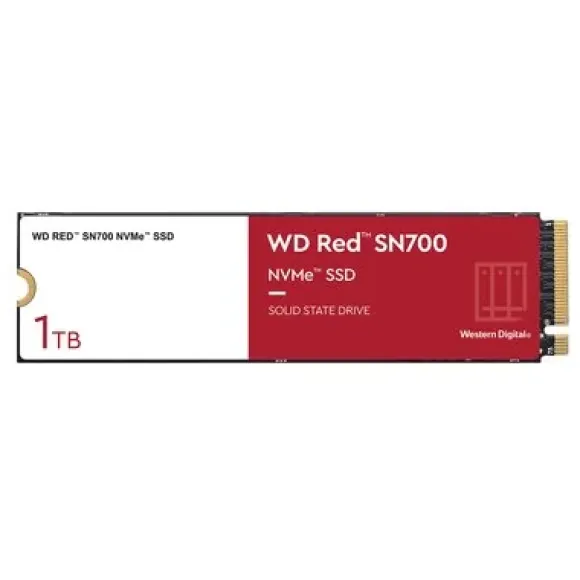 WD Red SN700 1 TB M.2 2280 PCI-E x4 Gen3 NVMe WDS100T1R0C WDS100T1R0C
