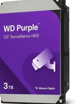 Western Digital Dysk WD Dysk HDD Purple 34PURZ 3 TB ; 3.5 ; 256 MB; 5400 obr/min