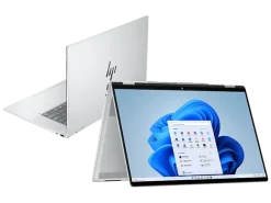 2w1 HP OmniBook X Flip 16-as0007nwx 2K OLED / Intel® Core™ Ultra 5 226V 16 GB RAM 512 SSD Arc™ 130V Windows 11 Home Srebrny