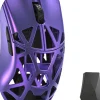 WLMouse Beast X Max Solid Sides Gaming mysz, Omron Optical Switches - fioletowy