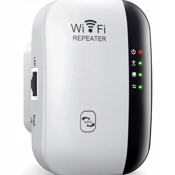 Wzmacniacz sygnału wi-fi mocny repeater 300mb/s w01