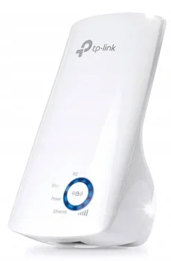 WZMACNIACZ SYGNAŁU WIFI TP-LINK WA850RE REPEATER WIFI Z GNIAZDEM LAN RJ45